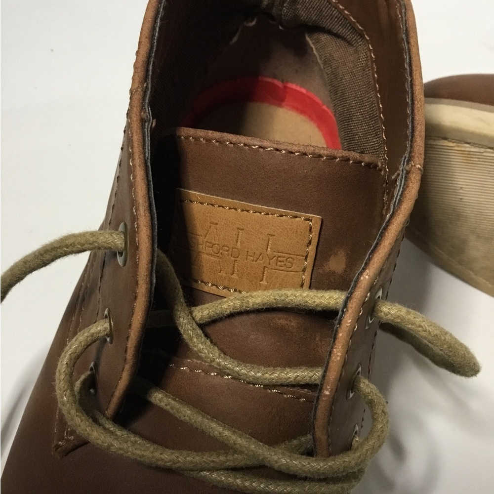 Ashton Hayes Boys Faux Leather Boots Sz 4 EUC - Picture 7 of 8